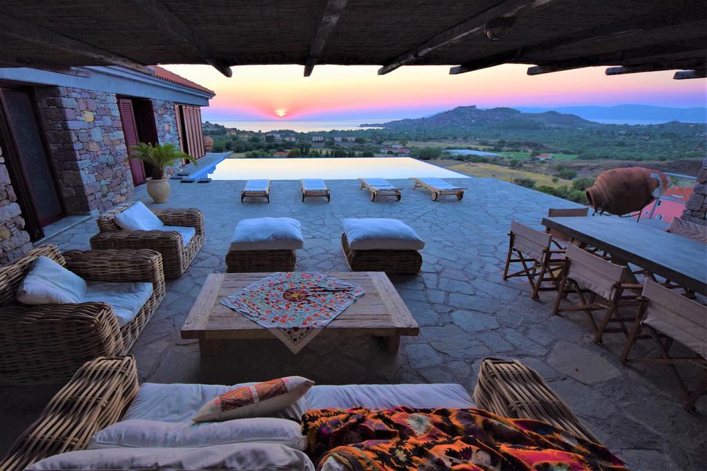 Villa Molivos Views Mythimna Exterior foto